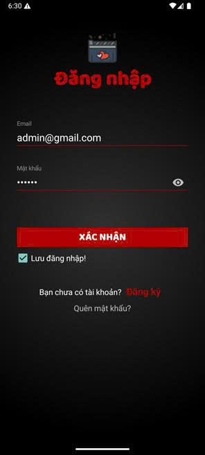 App Android,xem phim,Đồ án Java,báo cáo,App,Đồ án